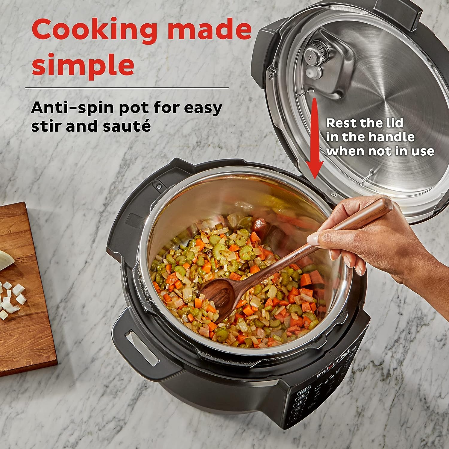 Instant Pot RIO, Formerly Known as Duo, 7-in-1 Electric Multi-Cooker, Pressure Cooker, Slow Cooker, Rice Cooker, Steamer, Sauté, Yogurt Maker,  Warmer, Includes App With Over 800 Recipes, 6 Quart