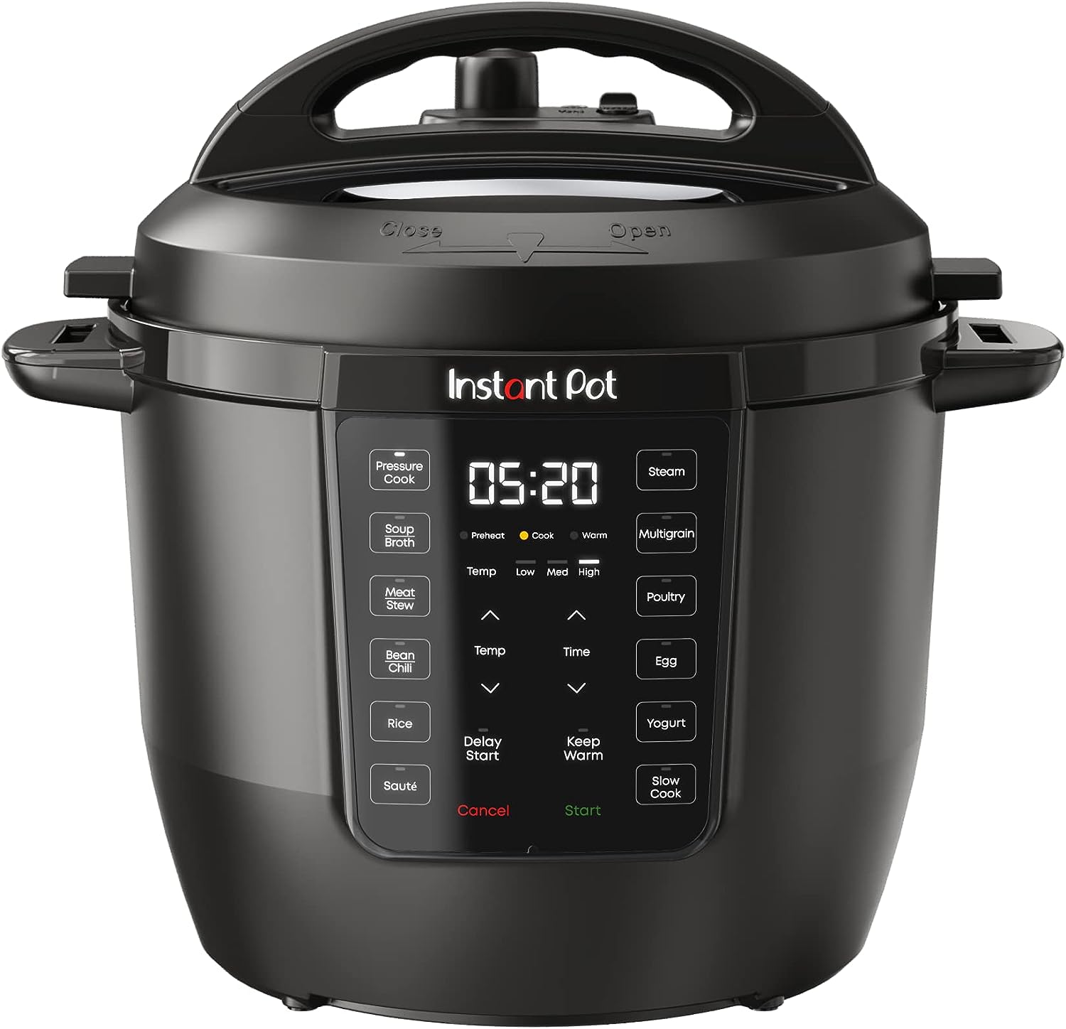 Instant Pot RIO, Formerly Known as Duo, 7-in-1 Electric Multi-Cooker, Pressure Cooker, Slow Cooker, Rice Cooker, Steamer, Sauté, Yogurt Maker,  Warmer, Includes App With Over 800 Recipes, 6 Quart