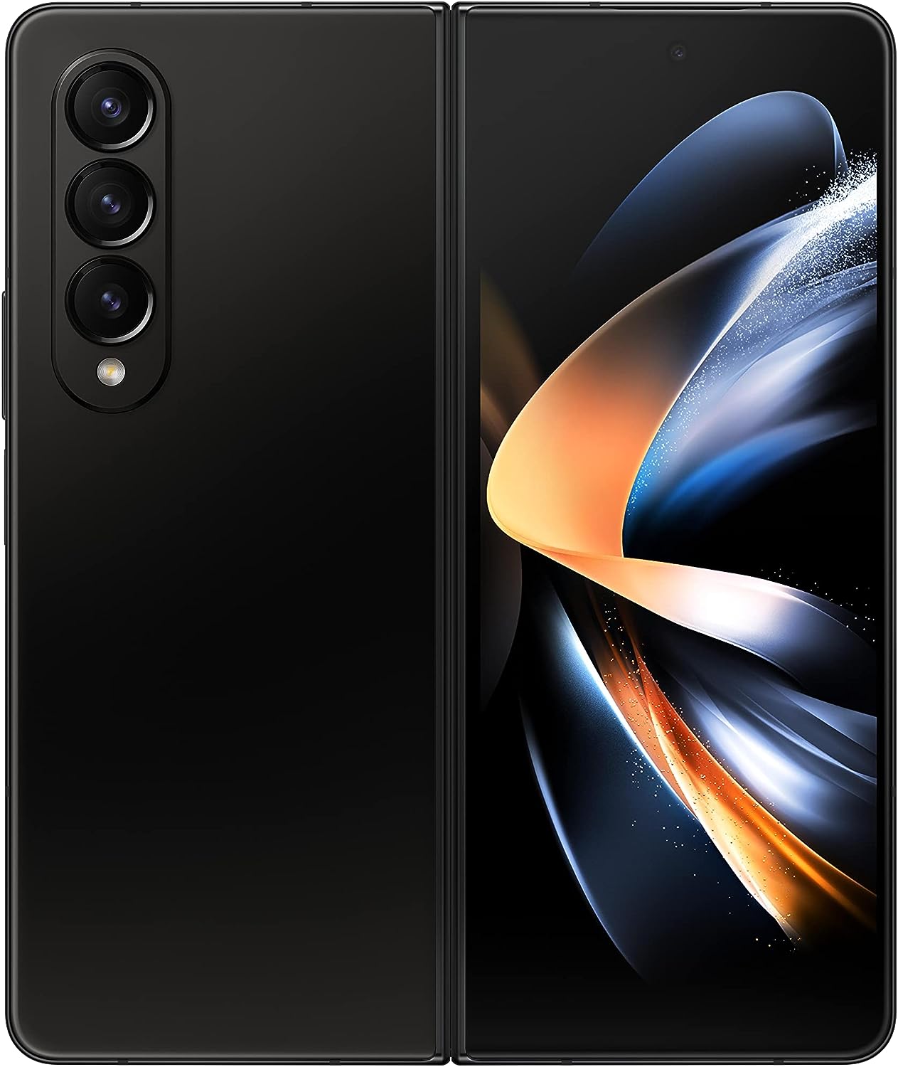 SAMSUNG Galaxy Z Fold 4 Cell Phone, Factory Unlocked Android Smartphone, 256GB, Flex Mode, Hands Free Video, Multi Window View, Foldable Display, S Pen Compatible, US Version, 2022, Phantom Black
