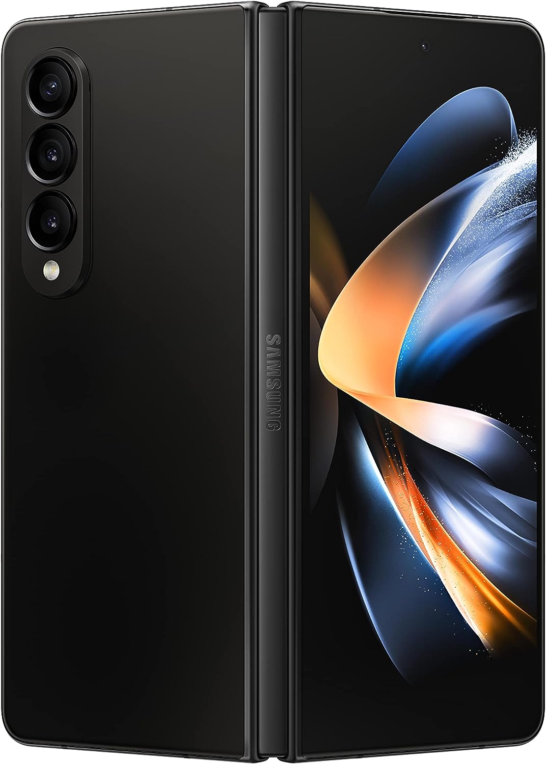 SAMSUNG Galaxy Z Fold 4 Cell Phone, Factory Unlocked Android Smartphone, 256GB, Flex Mode, Hands Free Video, Multi Window View, Foldable Display, S Pen Compatible, US Version, 2022, Phantom Black
